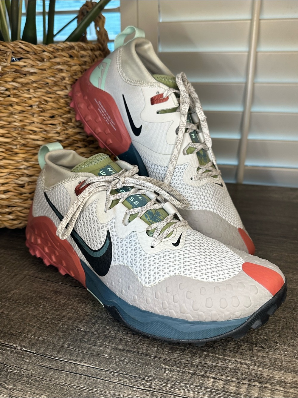 Rare Nike Wildhorse 7 Light Bone Cobblestone Women’s 11.5 Men’s 9.5 CZ1864-005